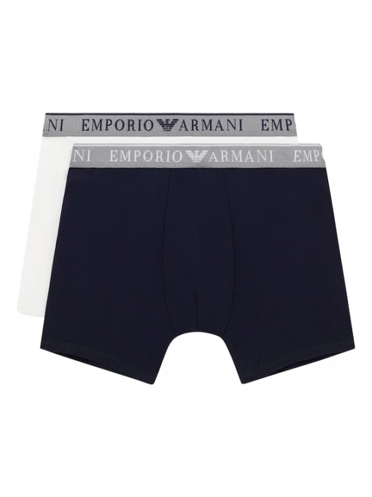 Foto van product Emporio Armani Boxershorts blauw / grijs / wit