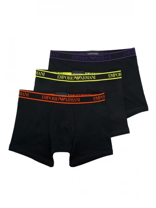 Foto van product Emporio Armani Boxershorts geel / lila / oranje / zwart