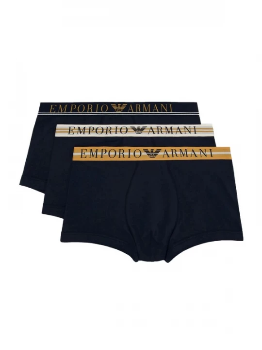 Foto van product Emporio Armani Boxershorts goud / zwart / wit