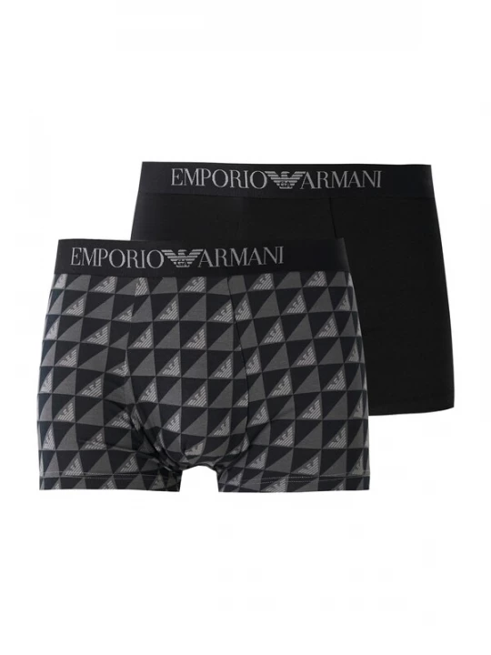 Foto van product Emporio Armani Boxershorts grijs / lichtgrijs / zwart