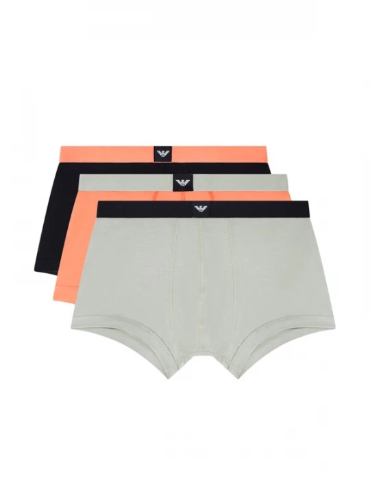 Foto van product Emporio Armani Boxershorts grijs / oranje / zwart