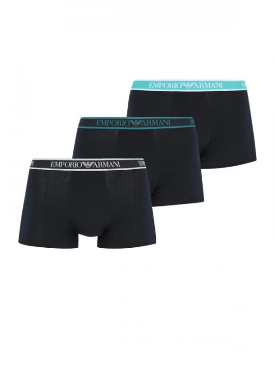 Foto van product Emporio Armani Boxershorts marine / aqua / petrol / wit