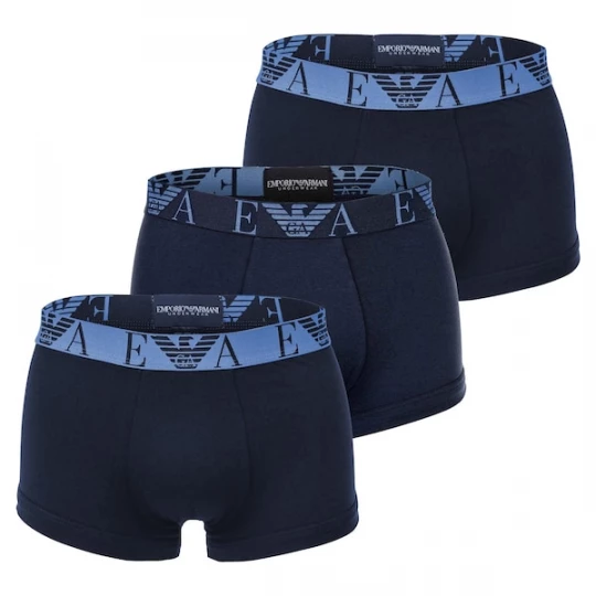 Foto van product Emporio Armani Boxershorts marine / cyaan blauw