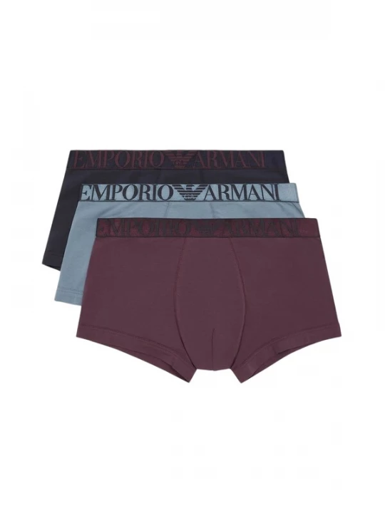 Foto van product Emporio Armani Boxershorts marine / duifblauw / cyclaam / zwart