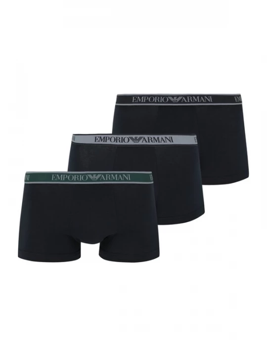 Foto van product Emporio Armani Boxershorts marine / lichtgrijs / donkergroen