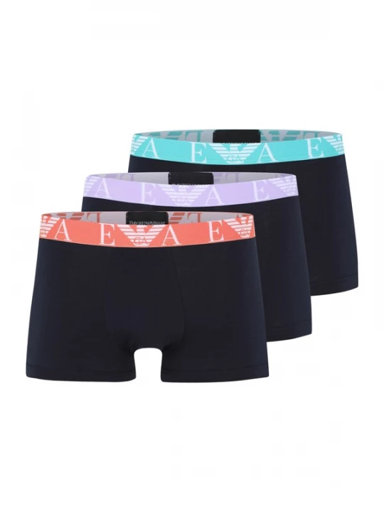 Foto van product Emporio Armani Boxershorts marine / turquoise / lavendel / koraal