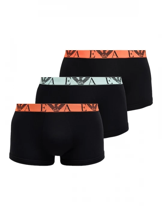 Foto van product Emporio Armani Boxershorts mintgroen / watermeloen rood / zwart