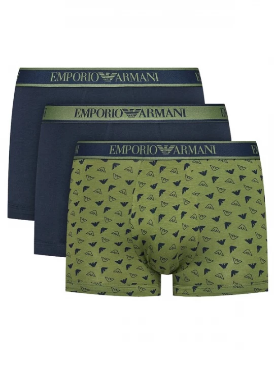 Foto van product Emporio Armani Boxershorts navy / groen