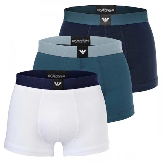 Foto van product Emporio Armani Boxershorts navy / petrol / zwart / wit
