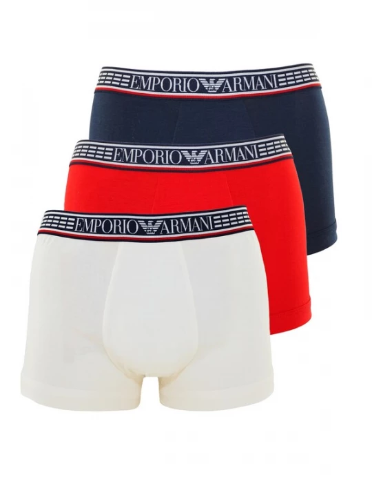 Foto van product Emporio Armani Boxershorts navy / rood / wit