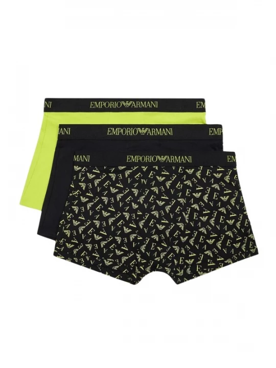 Foto van product Emporio Armani Boxershorts neongroen / zwart