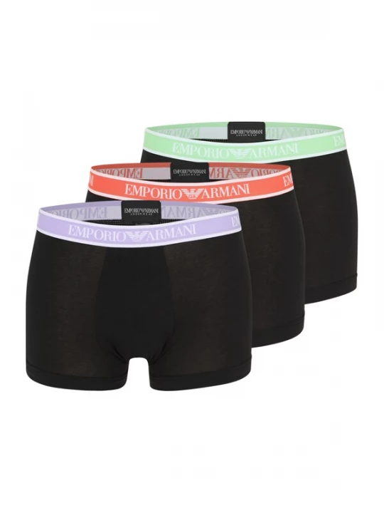Foto van product Emporio Armani Boxershorts pastelgroen / lavendel / kreeft / zwart