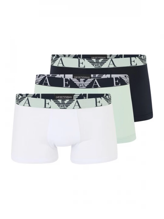 Foto van product Emporio Armani Boxershorts pastelgroen / zwart / wit