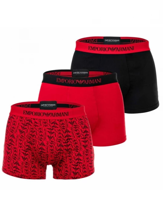 Foto van product Emporio Armani Boxershorts rood / zwart