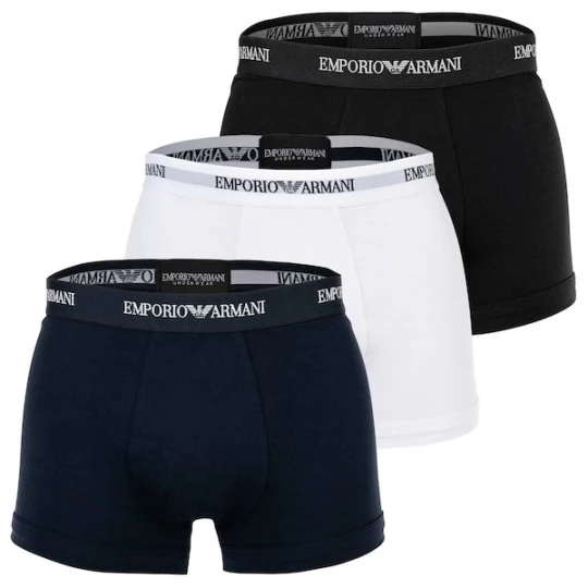 Foto van product Emporio Armani Boxershorts zwart / wit