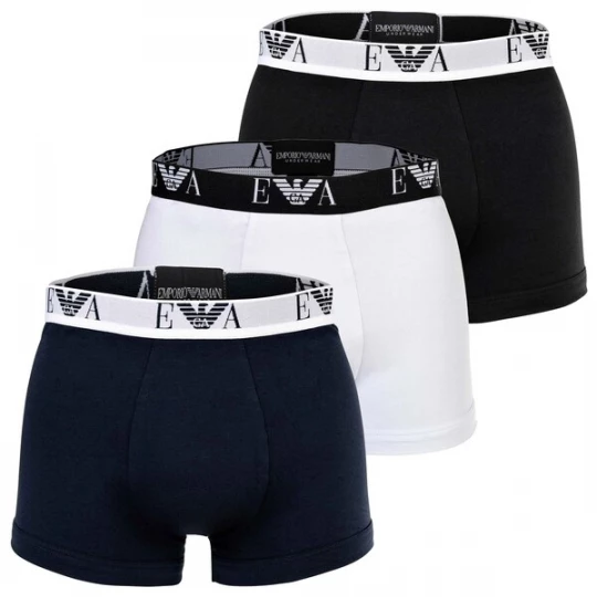 Foto van product Emporio Armani Boxershorts zwart / wit