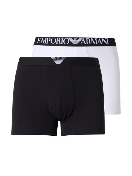 Foto van product Emporio Armani Boxershorts zwart / wit