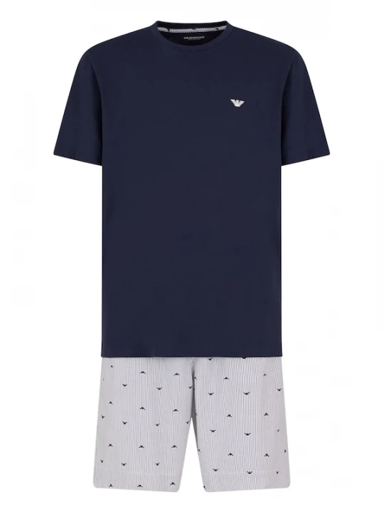 Foto van product Emporio Armani Pyjama kort blauw