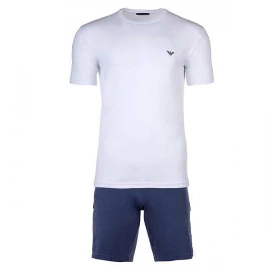 Foto van product Emporio Armani Pyjama kort navy / zwart / wit