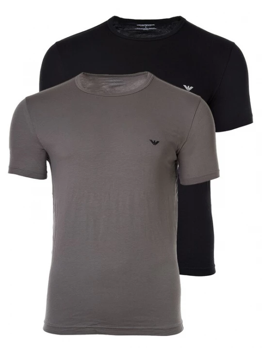 Foto van product Emporio Armani Shirt aardetinten / zwart