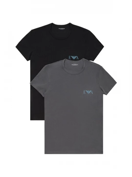 Foto van product Emporio Armani Shirt blauw / grijs / zwart