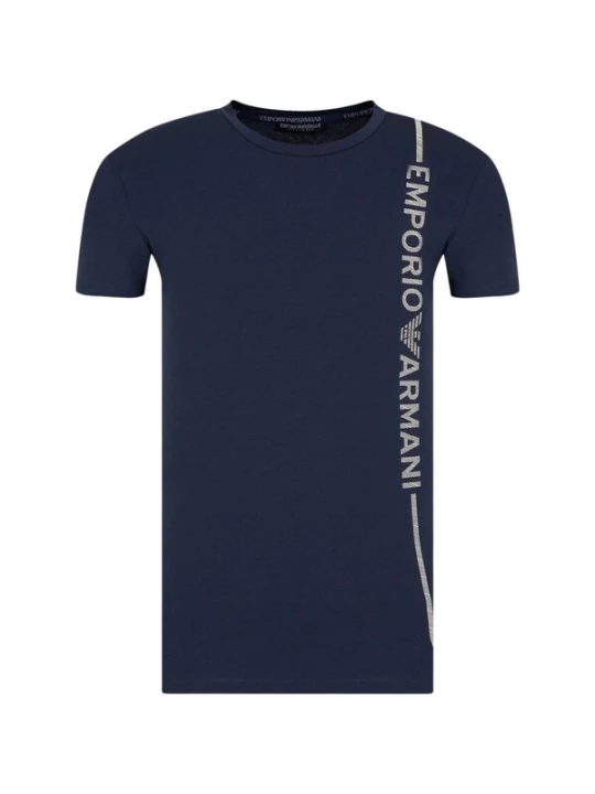 Foto van product Emporio Armani Shirt donkerblauw / wit
