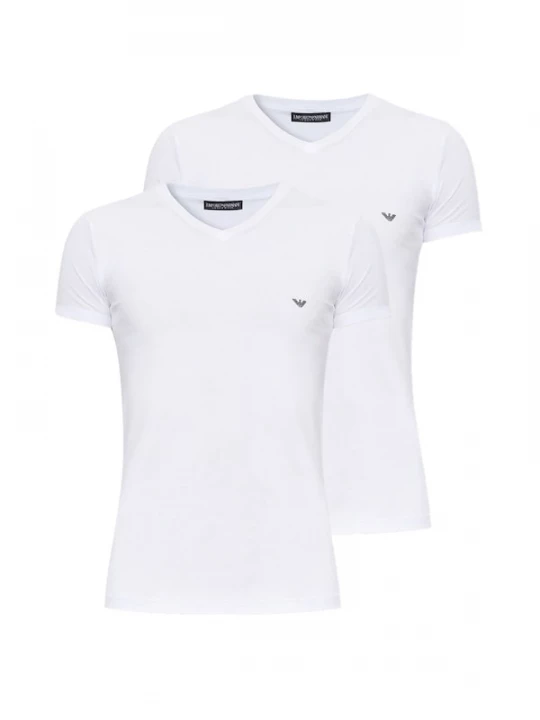 Foto van product Emporio Armani Shirt donkerblauw / wit
