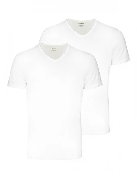 Foto van product Emporio Armani Shirt 'Doppelpack' wit