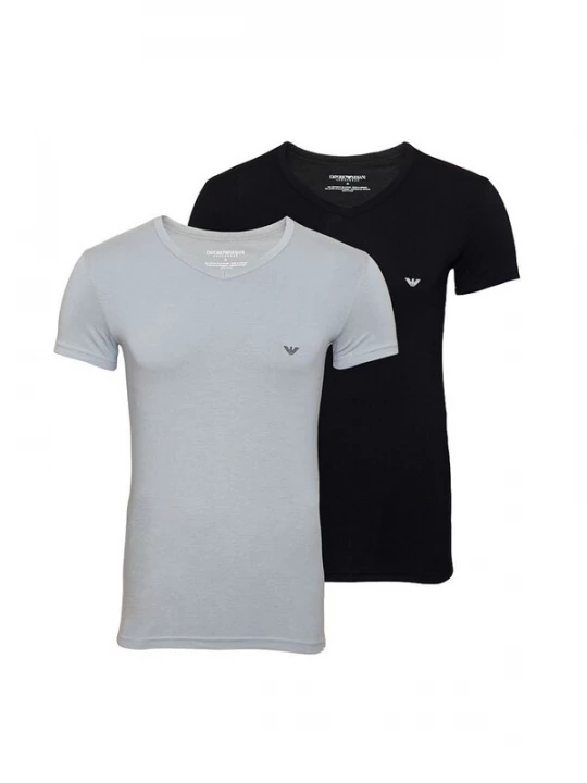 Foto van product Emporio Armani Shirt grijs / zwart