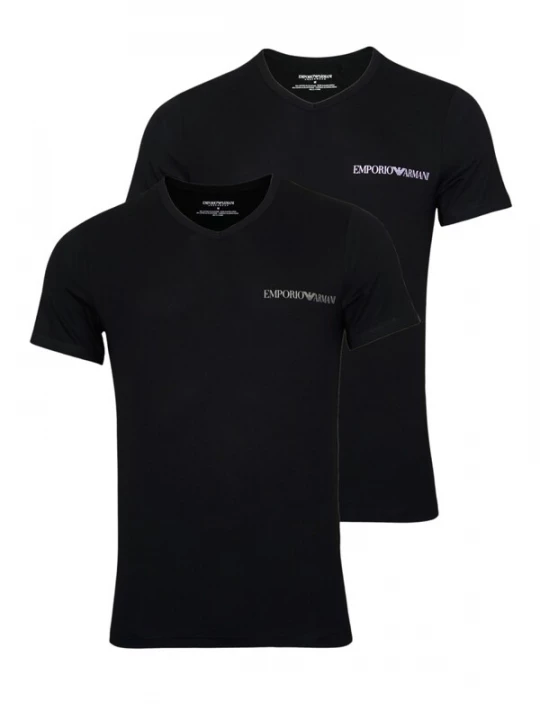 Foto van product Emporio Armani Shirt lichtgrijs / zwart / wit