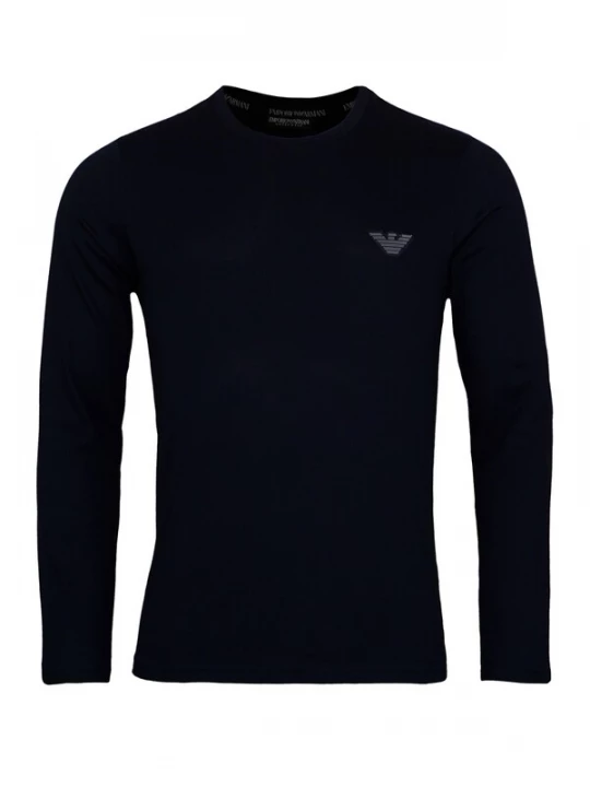Foto van product Emporio Armani Shirt nachtblauw / wit