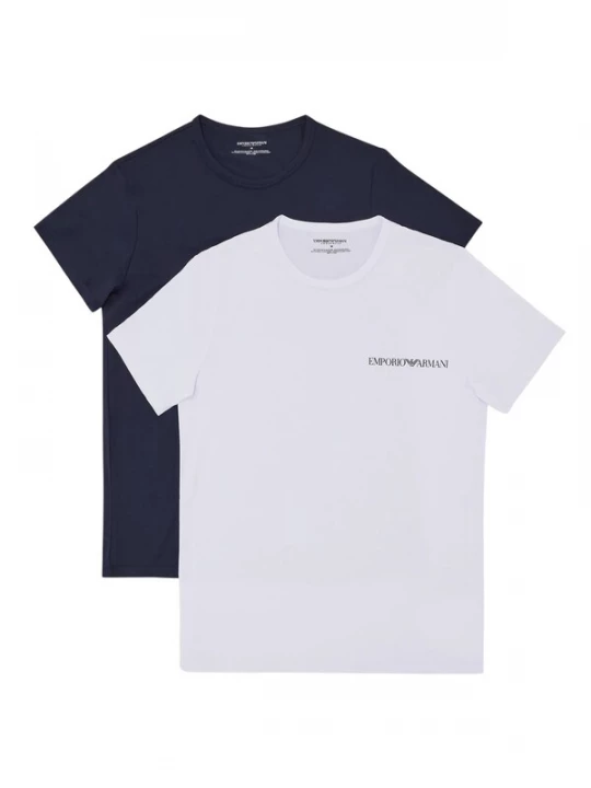 Foto van product Emporio Armani Shirt navy / lichtblauw / zwart / wit