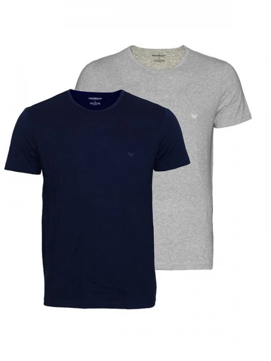 Foto van product Emporio Armani Shirt navy / lichtgrijs