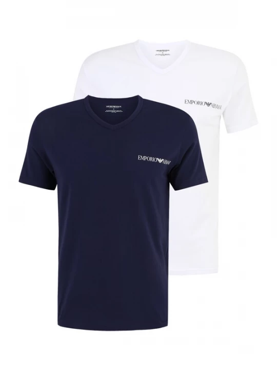 Foto van product Emporio Armani Shirt navy / wit