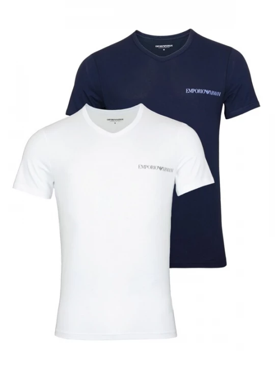 Foto van product Emporio Armani Shirt navy / wit