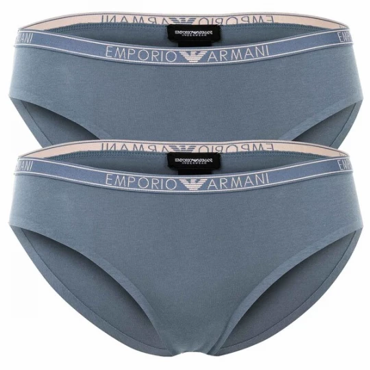 Foto van product Emporio Armani Slip crème / blauw