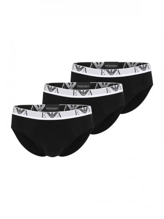 Foto van product Emporio Armani Slip grijs / zwart / wit