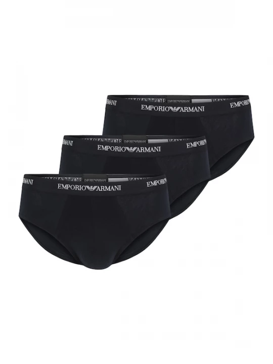 Foto van product Emporio Armani Slip marine / wit