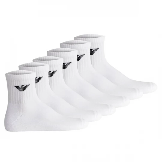 Foto van product Emporio Armani Sportsokken zwart / wit