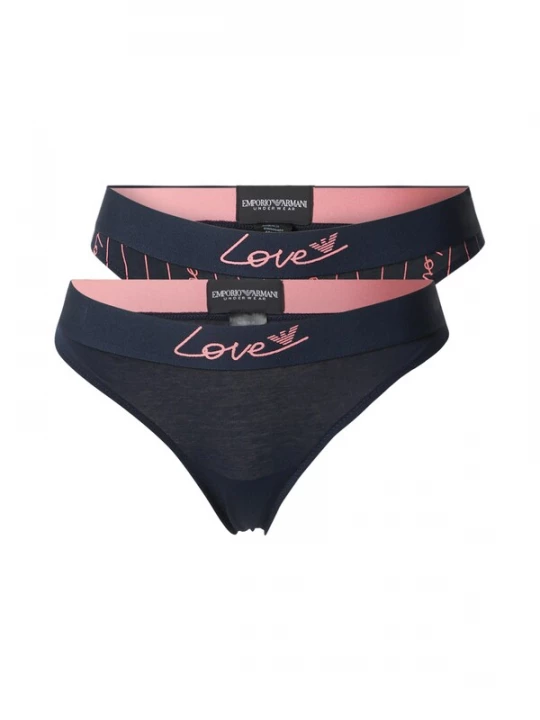 Foto van product Emporio Armani String marine / rosa