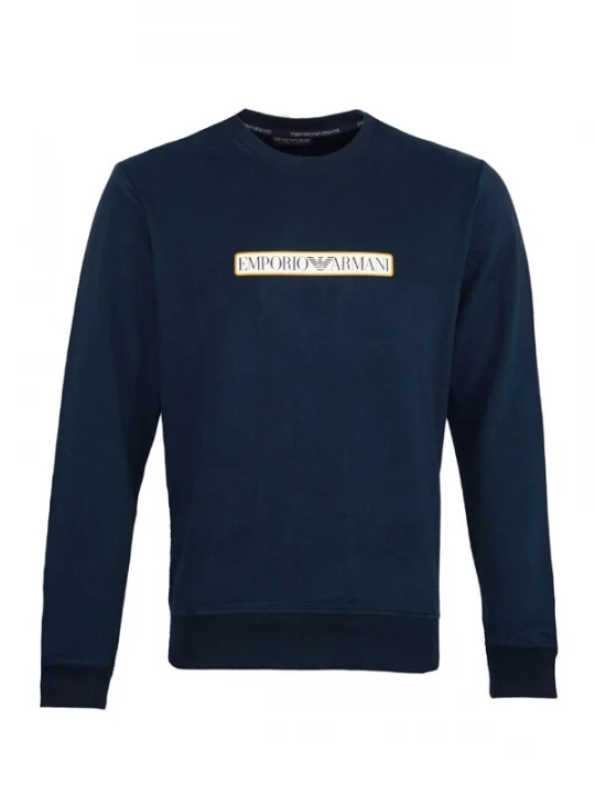 Foto van product Emporio Armani Sweatshirt navy / geel / wit