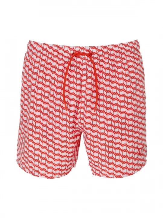 Foto van product Emporio Armani Zwemshorts rood / natuurwit