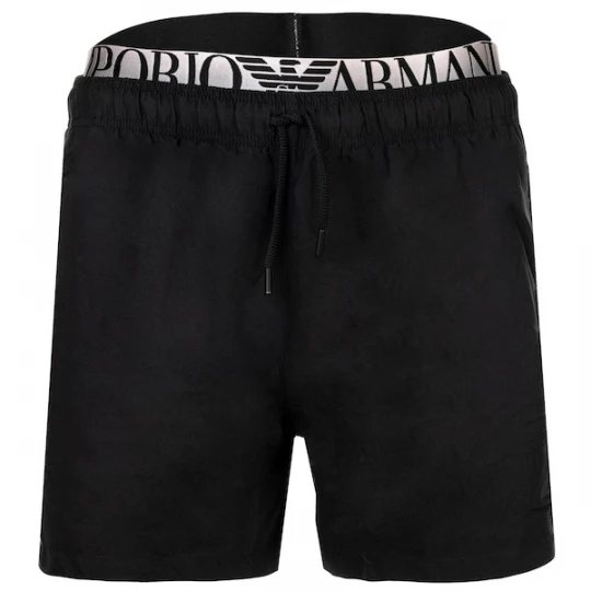 Foto van product Emporio Armani Zwemshorts zwart / wit