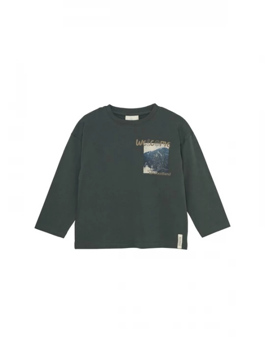 Foto van product EN FANT Shirt donkergroen / gemengde kleuren