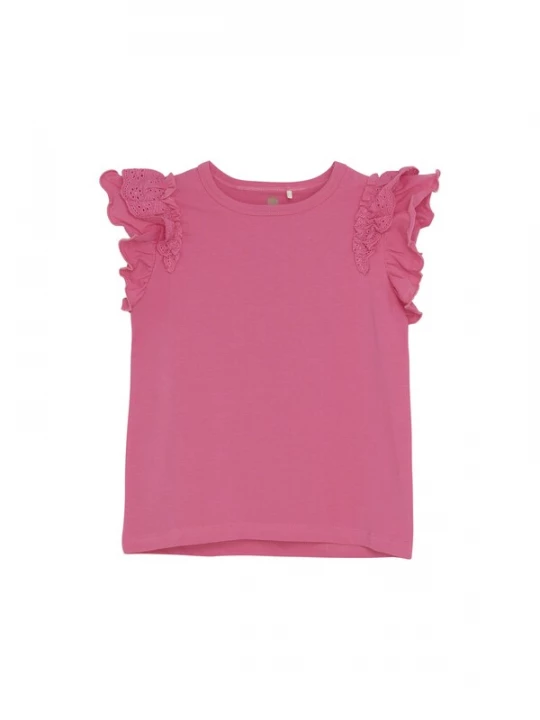 Foto van product EN FANT Top ' ENT-shirt SS ' pink