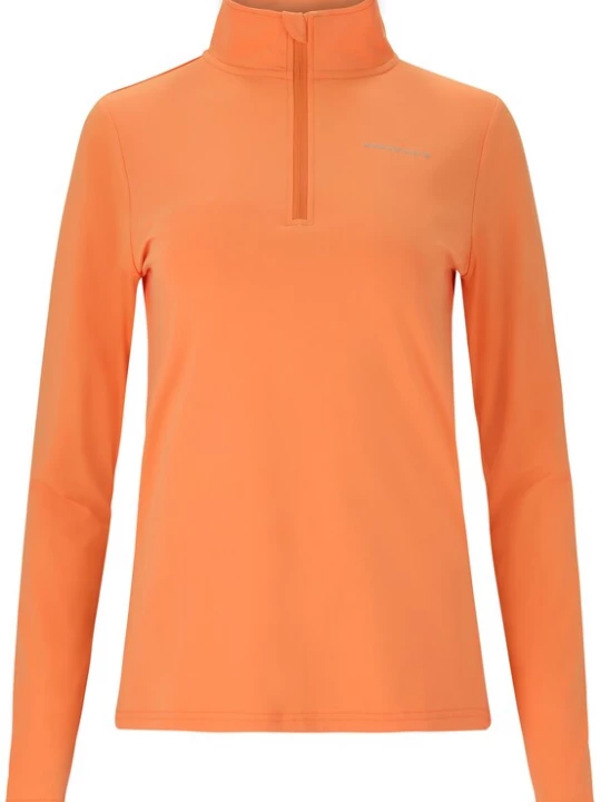 Foto van product ENDURANCE Functioneel shirt 'Almati' zilvergrijs / mandarijn
