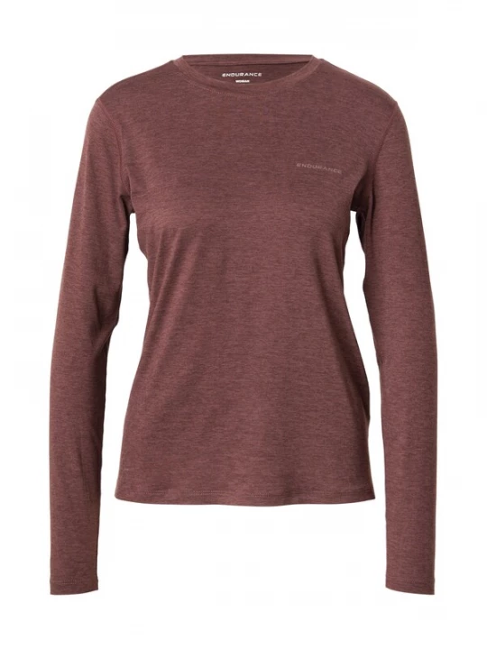 Foto van product ENDURANCE Functioneel shirt 'Alvaly' donkerrood