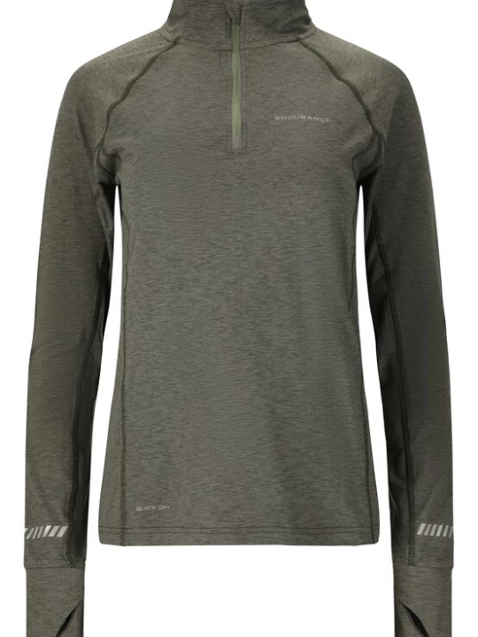 Foto van product ENDURANCE Functioneel shirt 'Canna' donkergroen