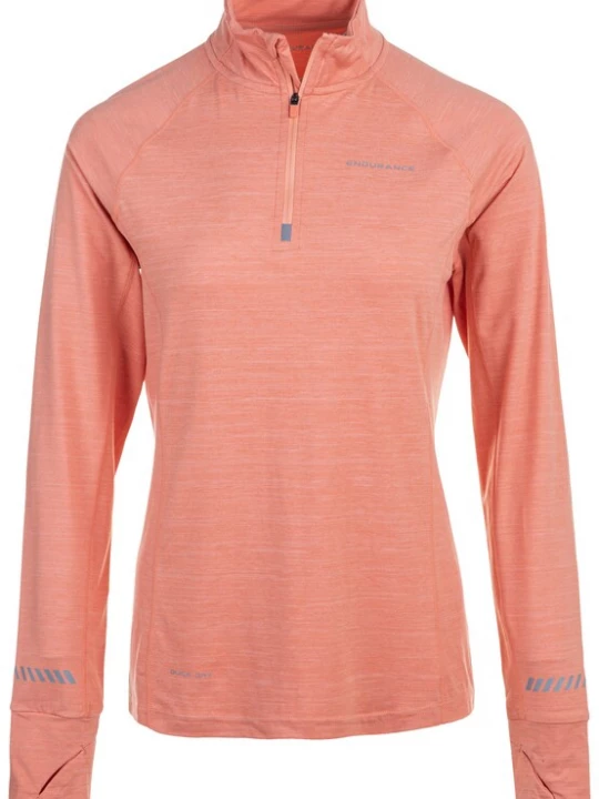 Foto van product ENDURANCE Functioneel shirt 'CANNA V2' marine / koraal