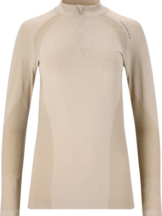 Foto van product ENDURANCE Functioneel shirt 'Halen' beige